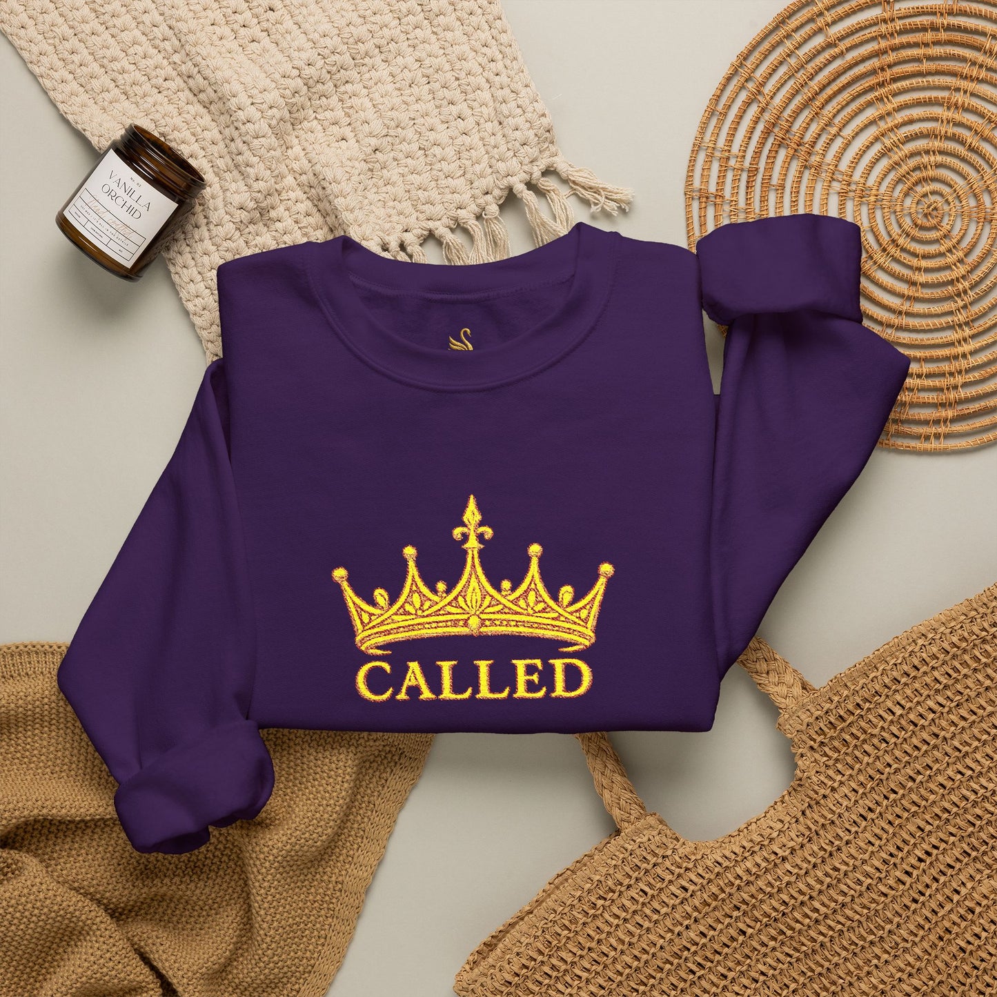 Called Crown Embroidered Sweatshirt