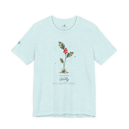 December Birth Flower T-Shirt