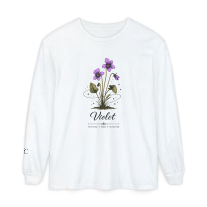 Violet Long Sleeve T-Shirt