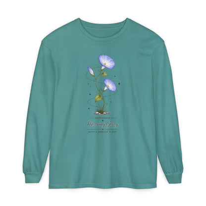 September Birth Flower Long Sleeve T-Shirt