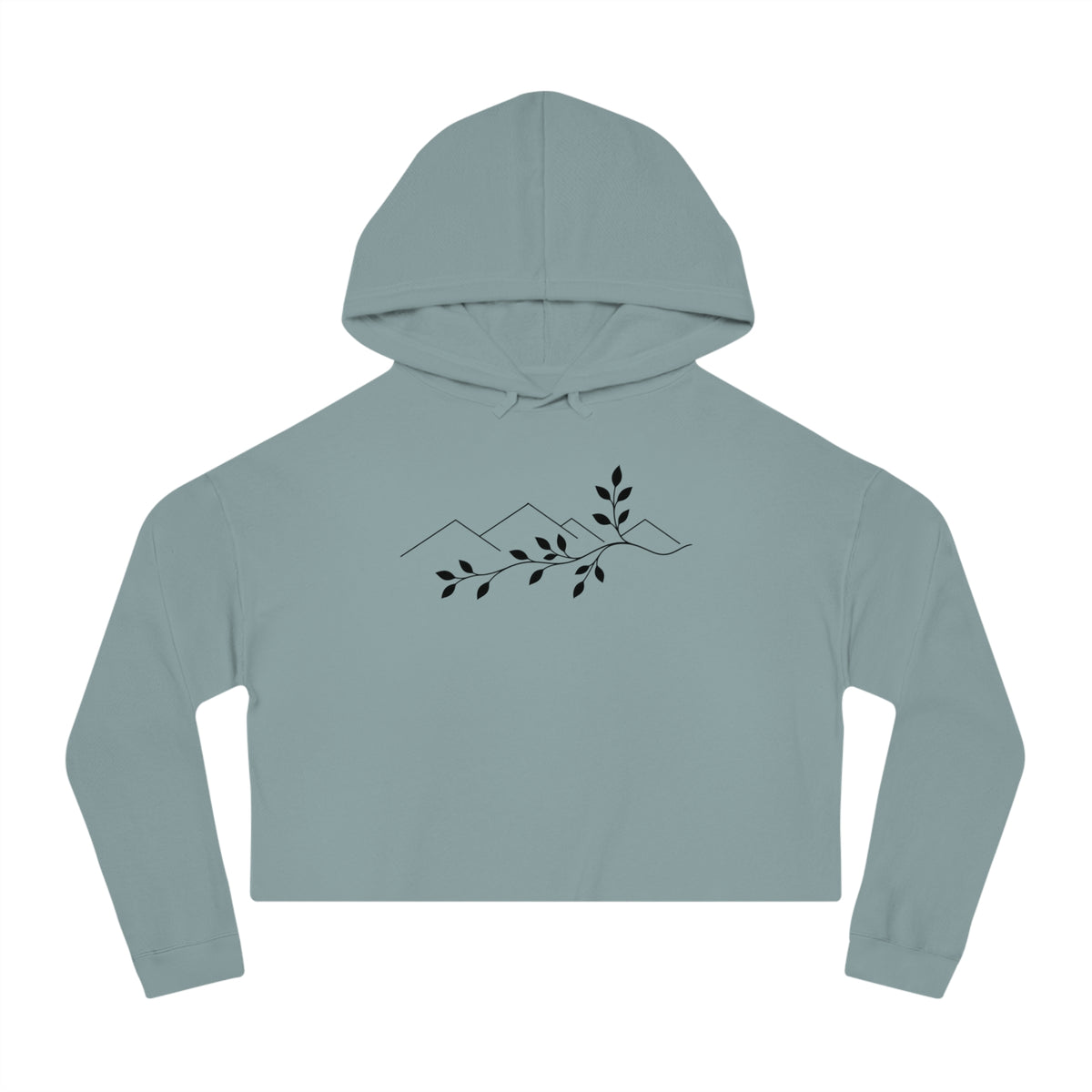 Aspen Grace Cropped Hooded Sweatshirt