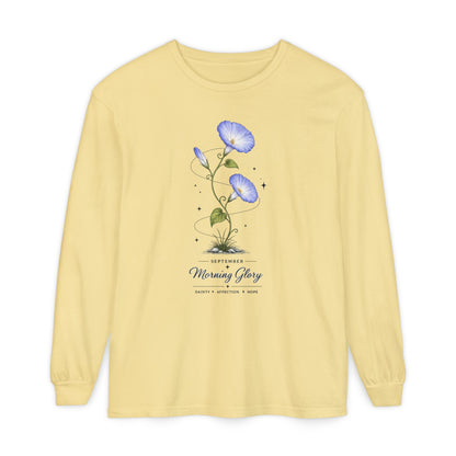 September Birth Flower Long Sleeve T-Shirt