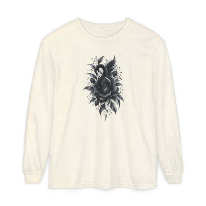 Dark Bloom Long Sleeve T-Shirt