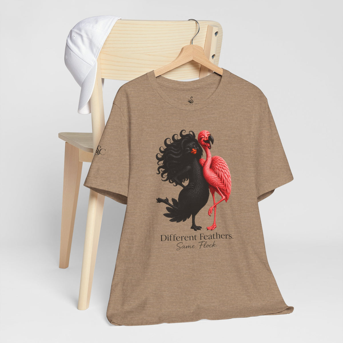 Different Feathers. Same Flock T-Shirt