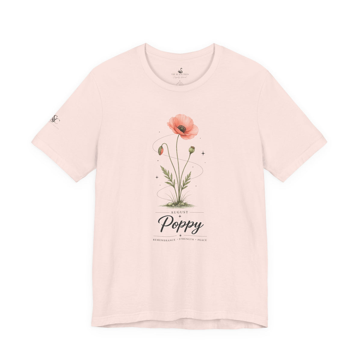 August Birth Flower T-Shirt