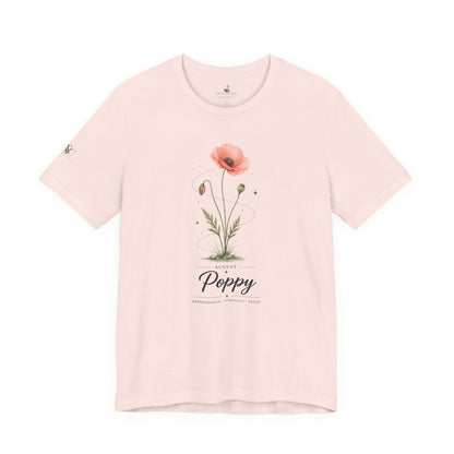 August Birth Flower T-Shirt