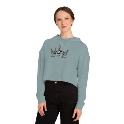 Adopted Crown Cropped Hooded Sweatshirt