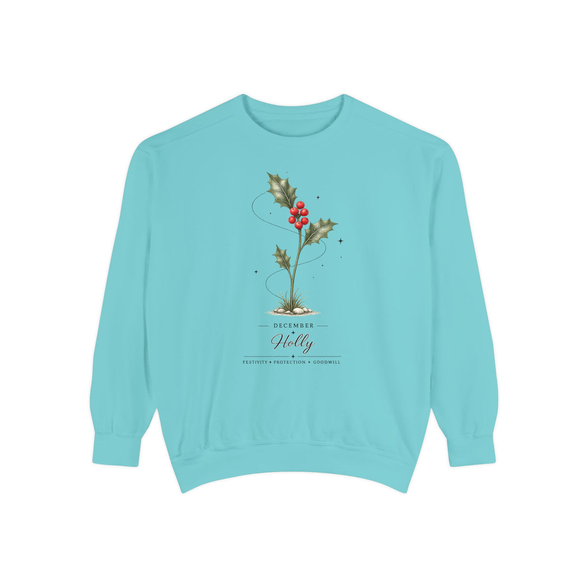 December Birth Flower Sweatshirt