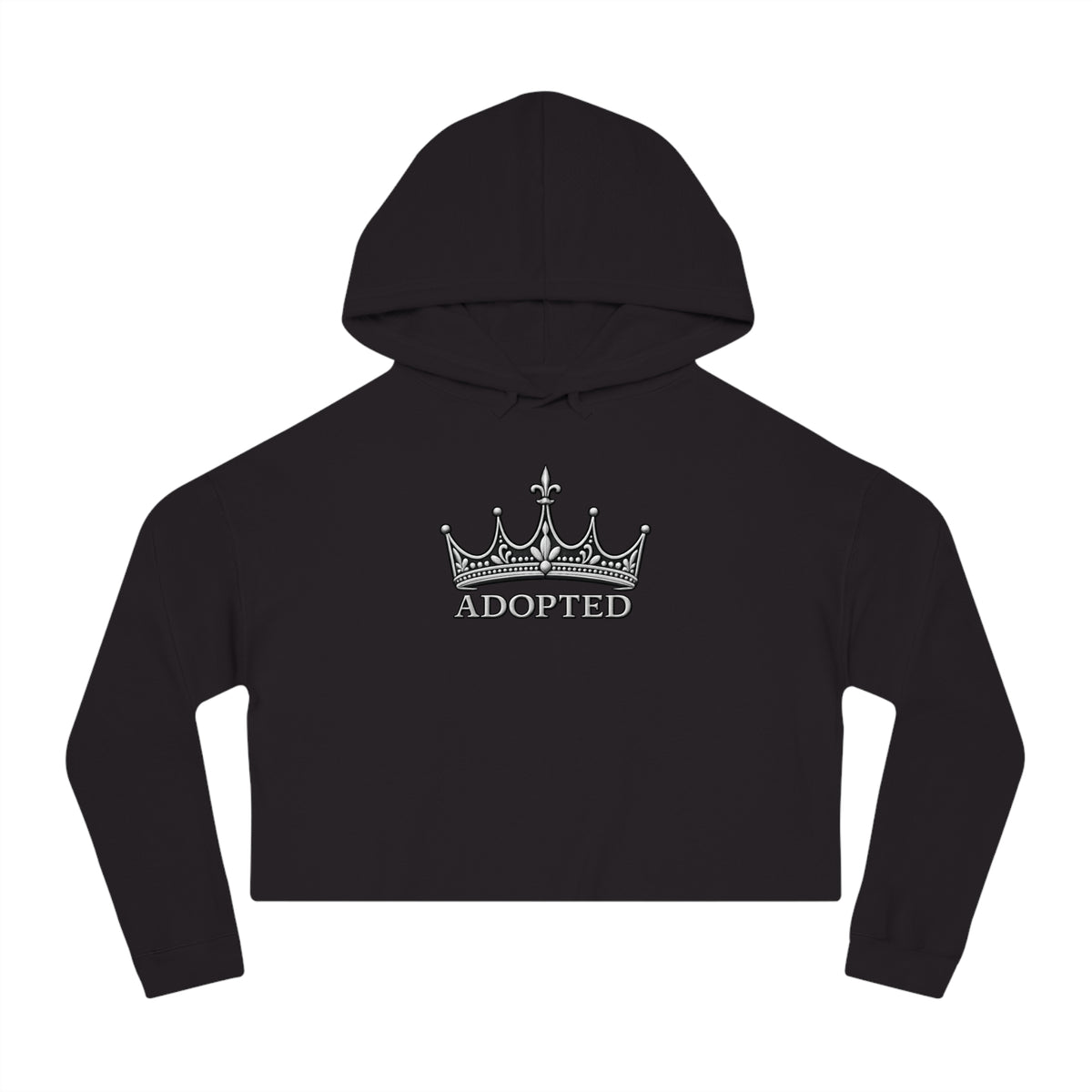 Adopted Crown Cropped Hooded Sweatshirt
