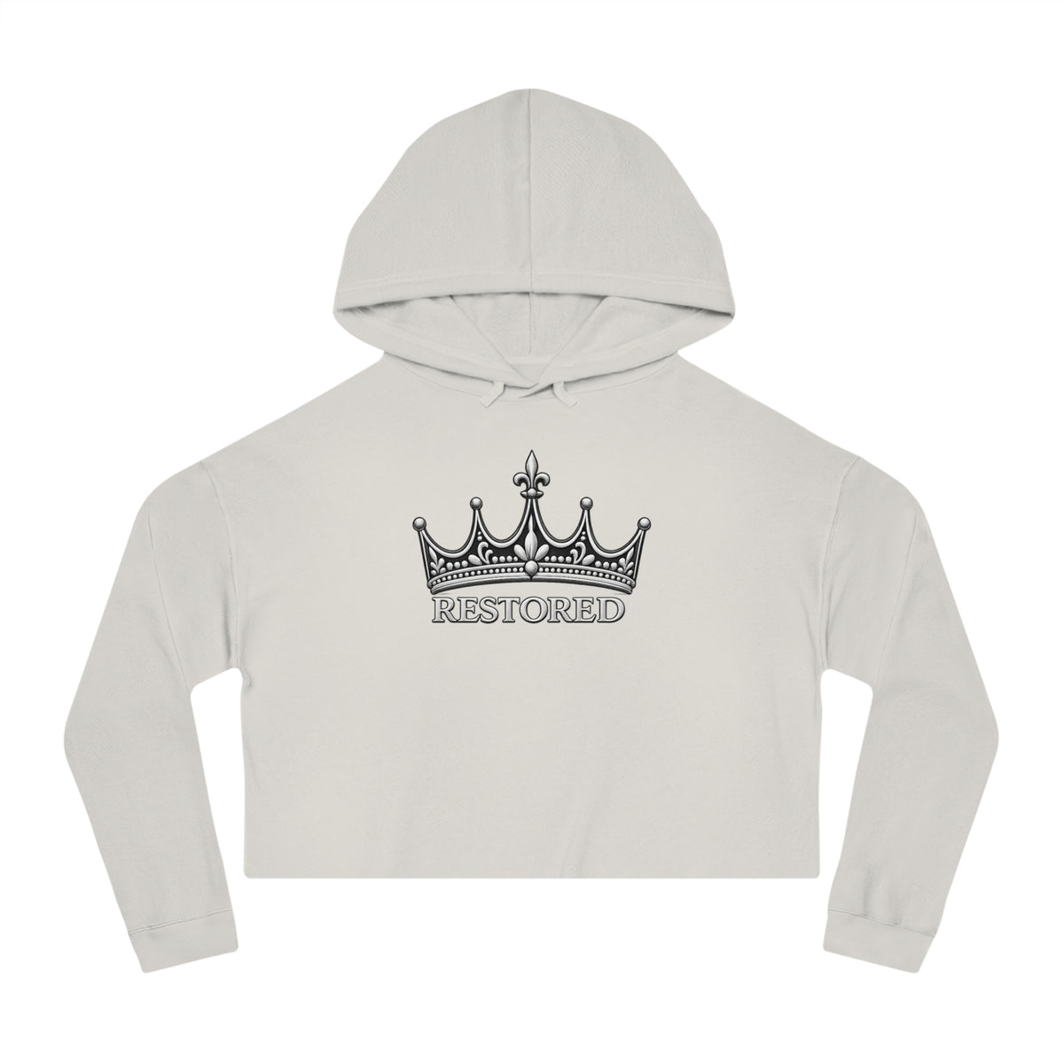 Restored Crown Cropped Hooded Sweatshirt