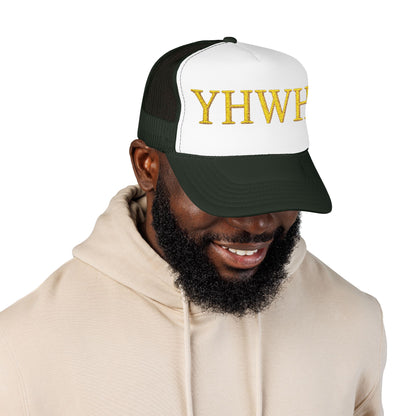 YHWH Embroidered Foam Trucker Hat