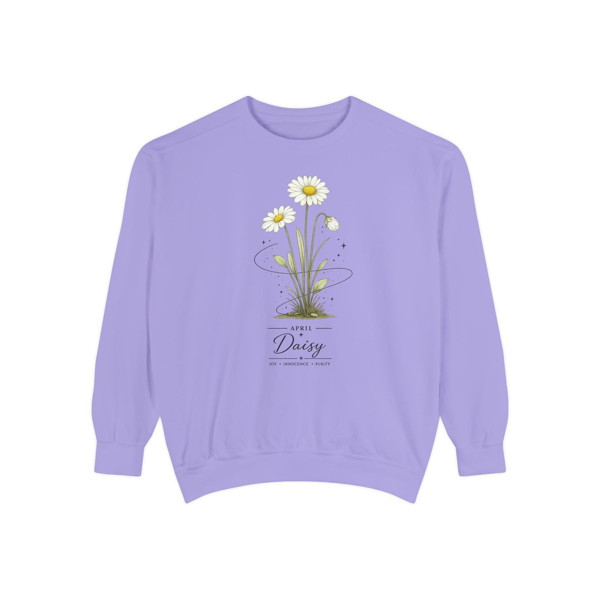 April Birth Flower Sweatshirt