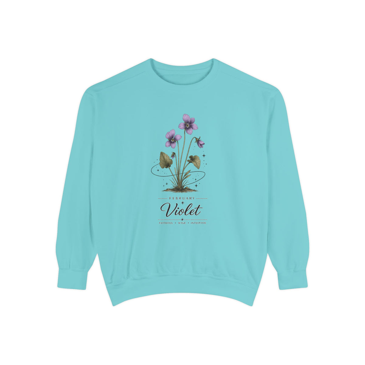 February Birth Flower Sweatshirt