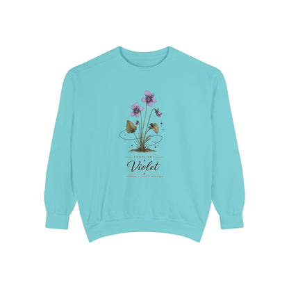 February Birth Flower Sweatshirt