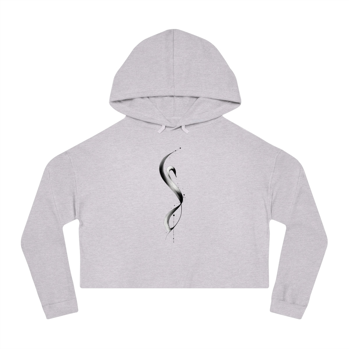 Stillness Cropped Hooded Sweatshirt