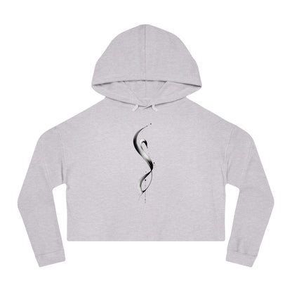 Stillness Cropped Hooded Sweatshirt