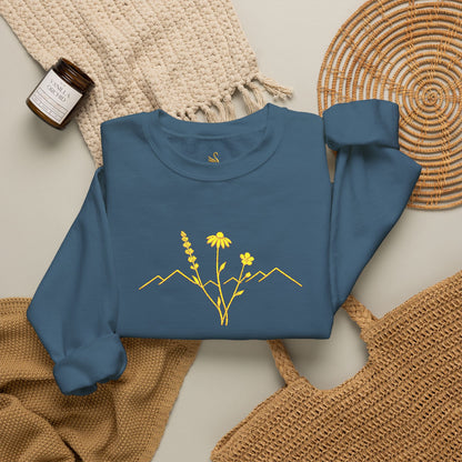 Wildflower Horizon Embroidered Sweatshirt