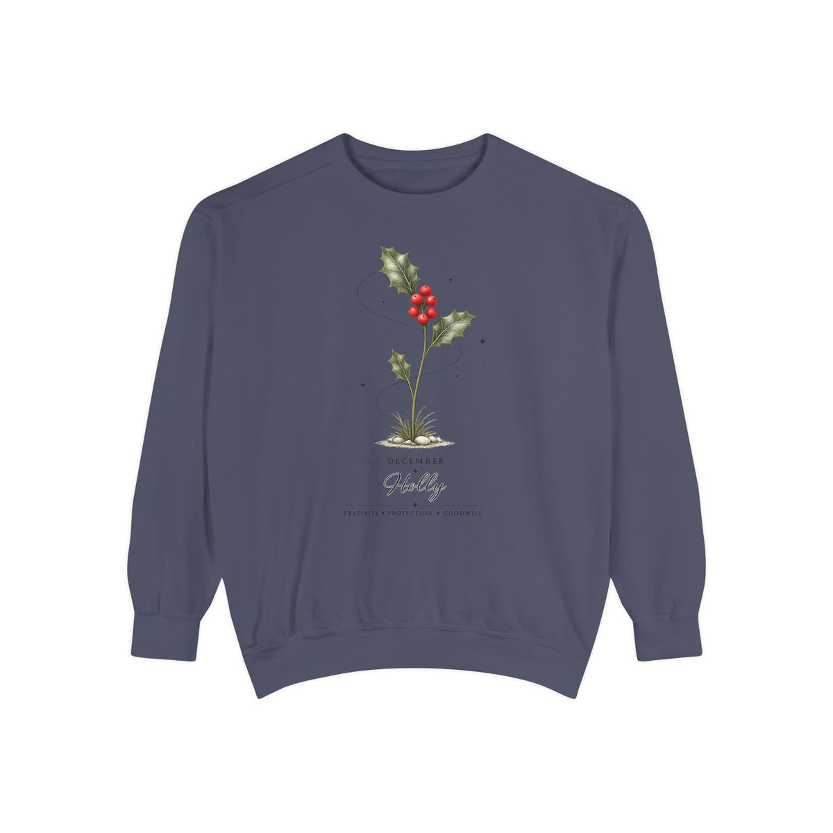 December Birth Flower Sweatshirt