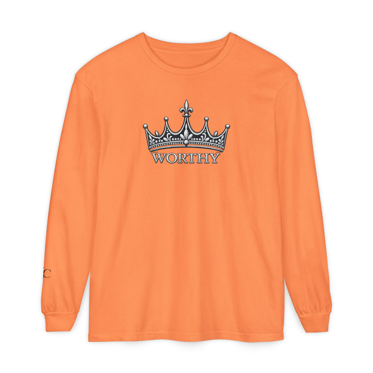 Worthy Crown Long Sleeve T-Shirt