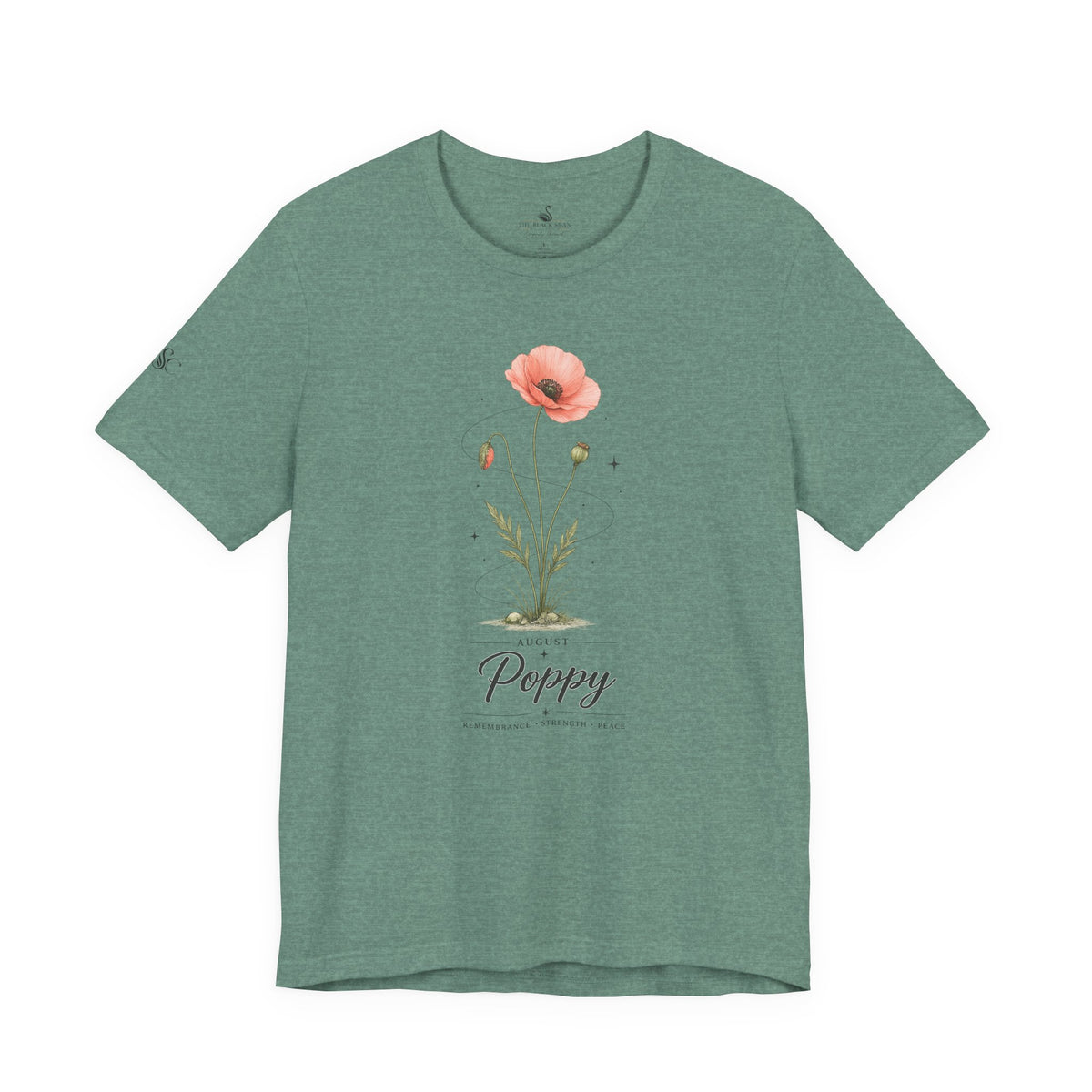 August Birth Flower T-Shirt