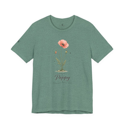 August Birth Flower T-Shirt