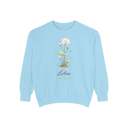 July Birth Flower Sweatshirt