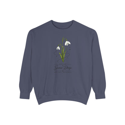 January Birth Flower Sweatshirt