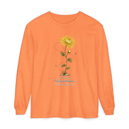 November Birth Flower Long Sleeve T-Shirt