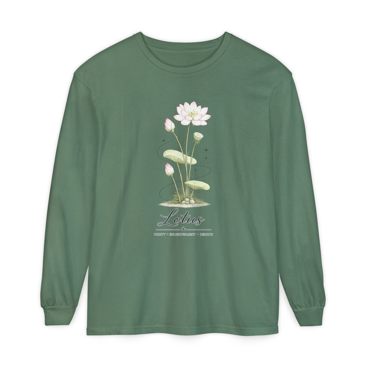 Lotus Long Sleeve T-Shirt