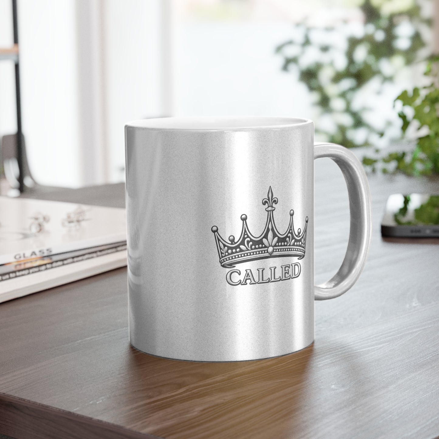 Called Crown Metallic Mug (Silver\Gold)