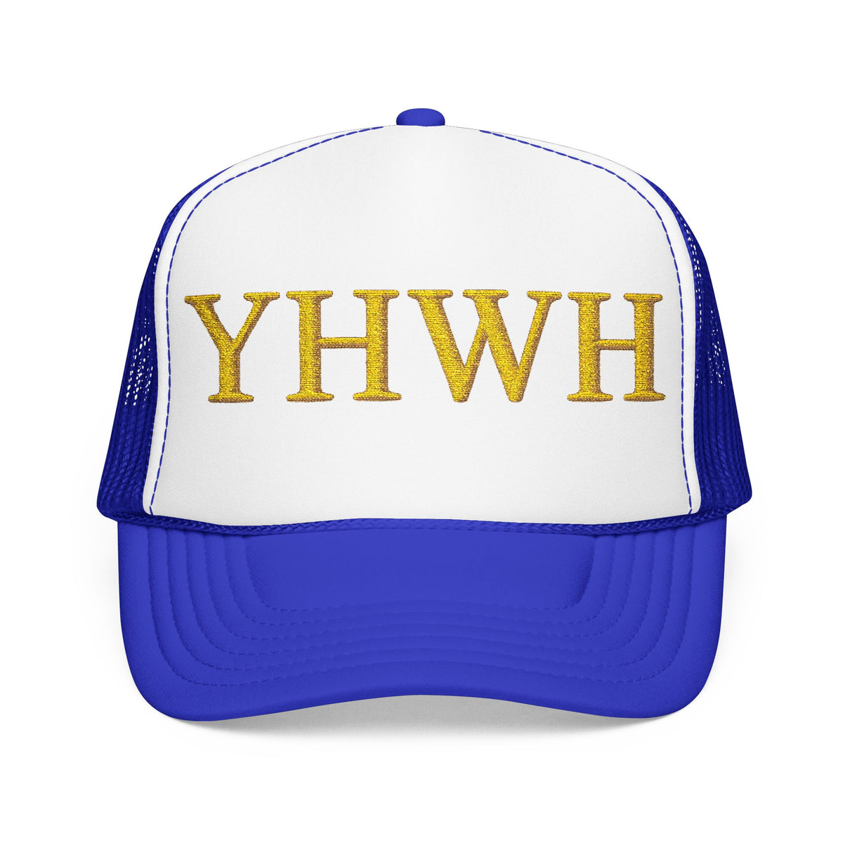 YHWH Embroidered Foam Trucker Hat