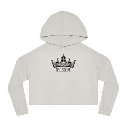 Heir Crown Cropped Hooded Sweatshirt