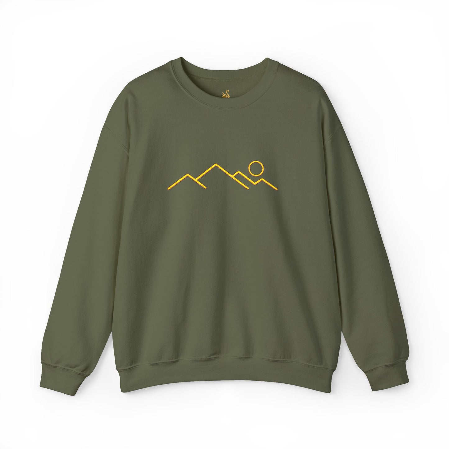 Mountain Majesty Embroidered Sweatshirt