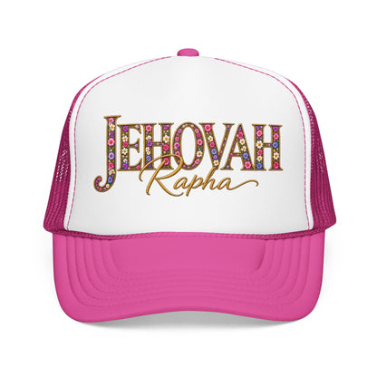 Jehovah Rapha Foam Trucker Hat
