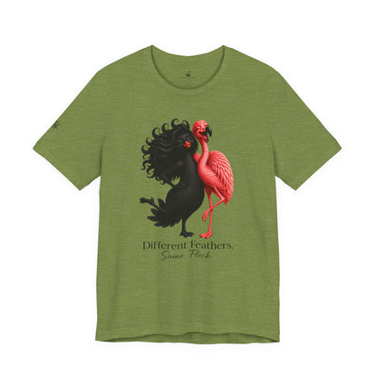 Different Feathers. Same Flock T-Shirt