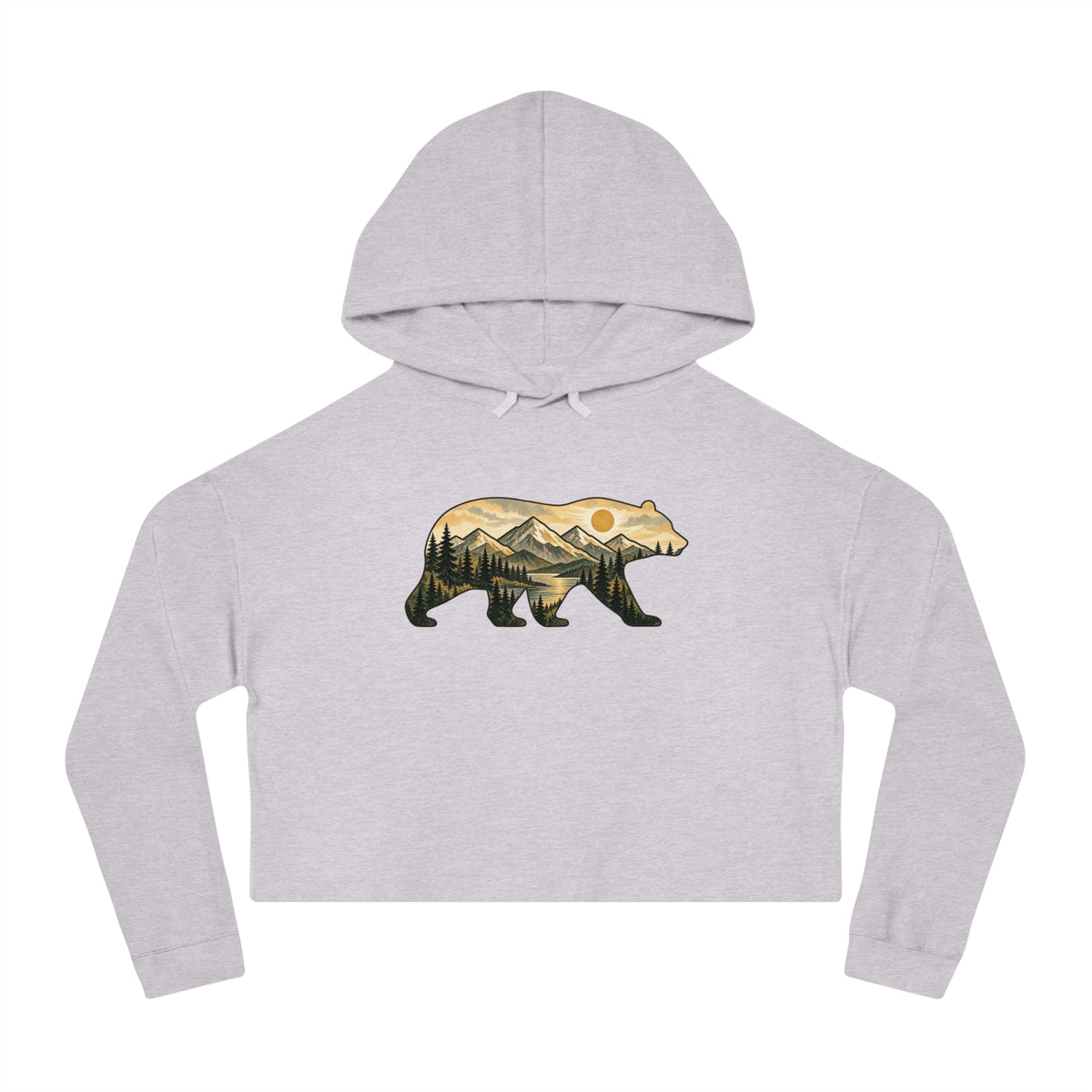 Wild Soul Cropped Hooded Sweatshirt