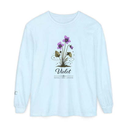 Violet Long Sleeve T-Shirt