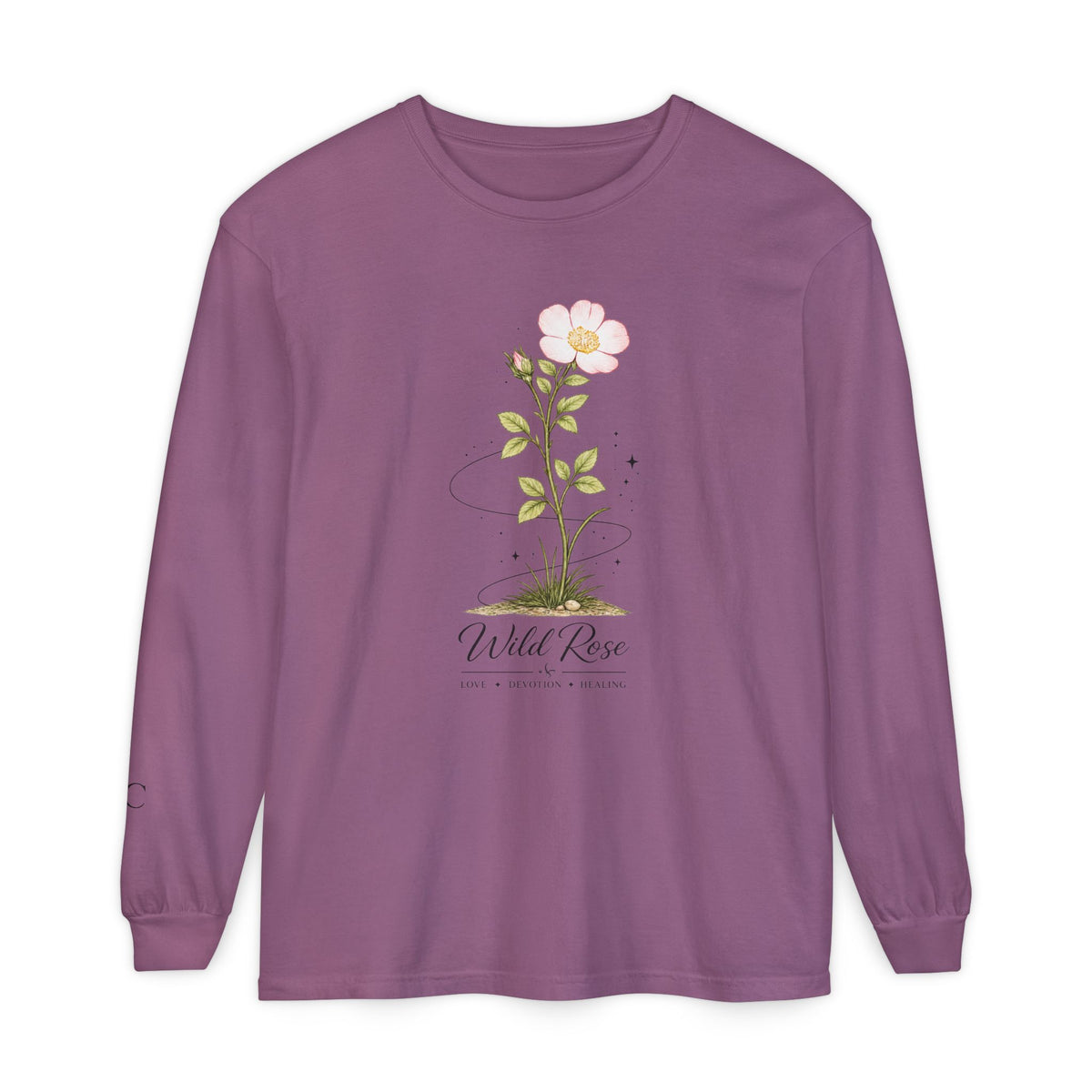 Wild Rose Long Sleeve T-Shirt