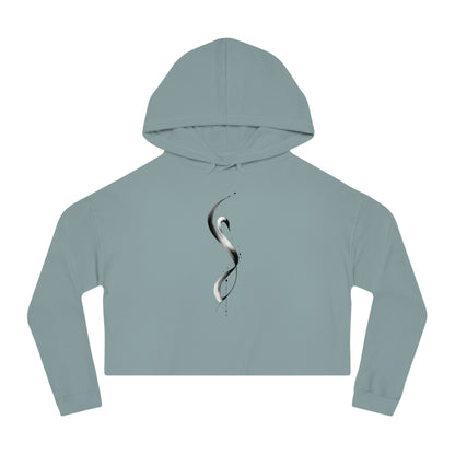 Stillness Cropped Hooded Sweatshirt