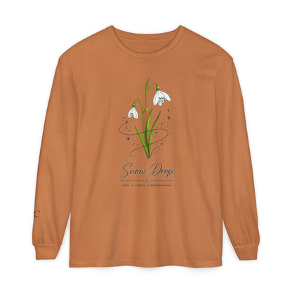Snow Drop Long Sleeve T-Shirt