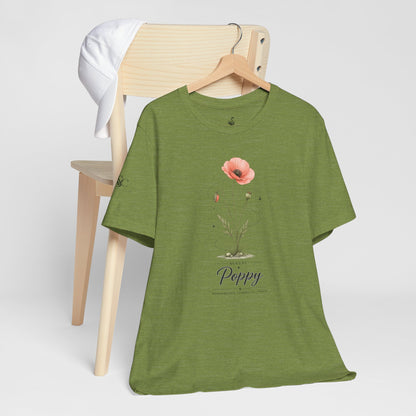 August Birth Flower T-Shirt