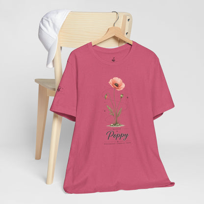August Birth Flower T-Shirt