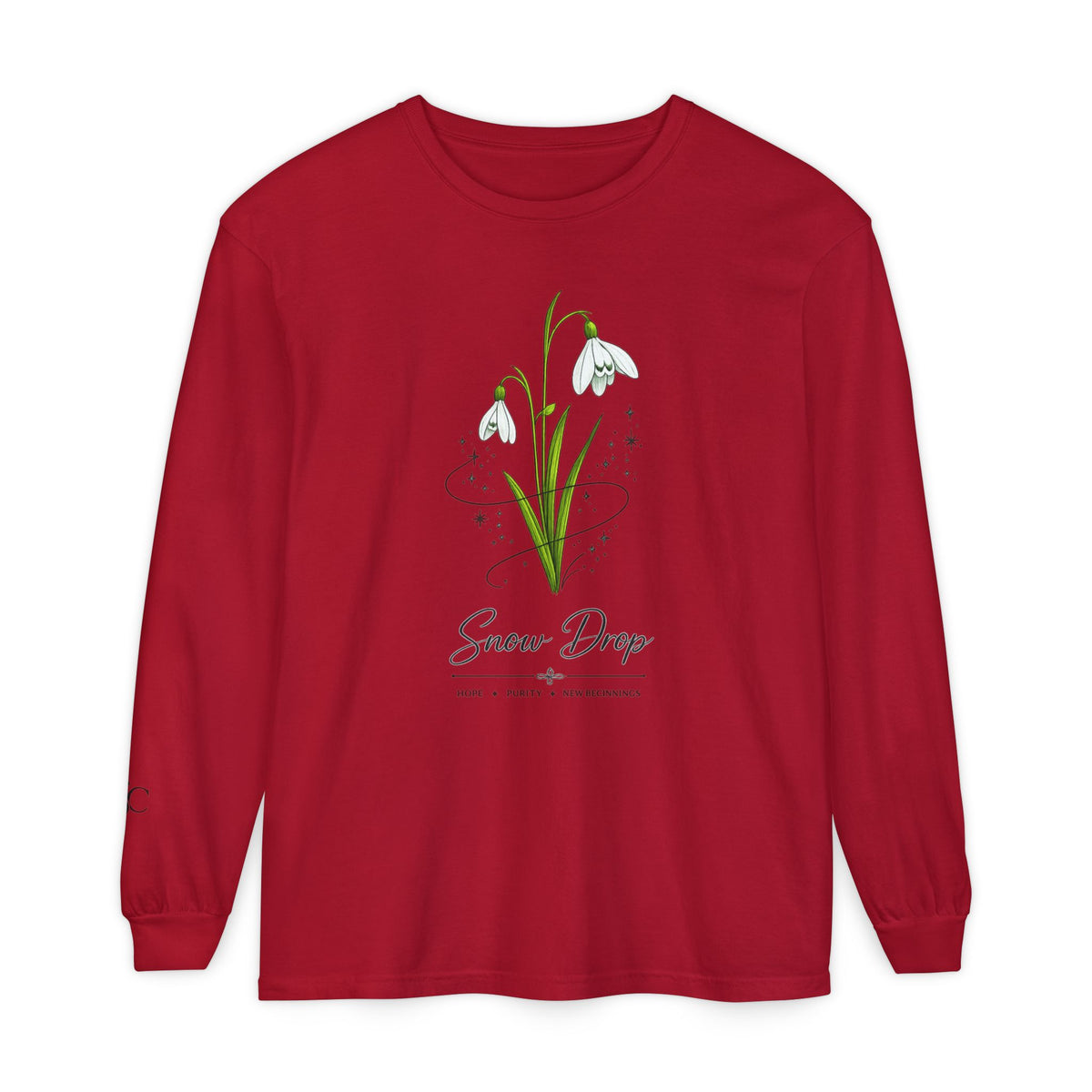 Snow Drop Long Sleeve T-Shirt