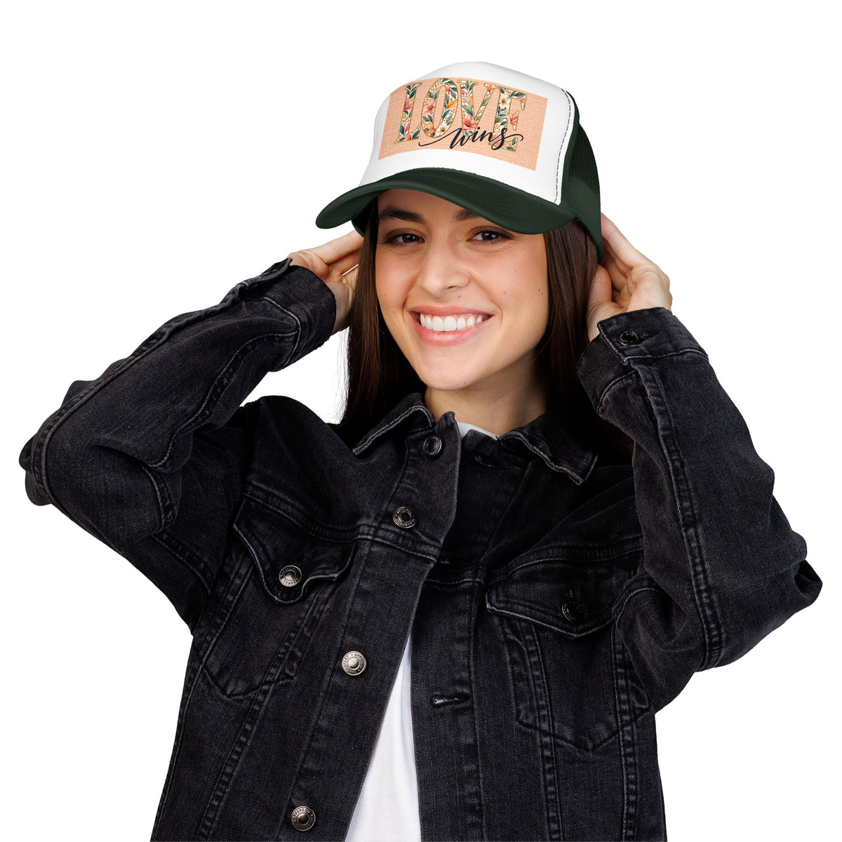 Love Wins Foam Trucker Hat