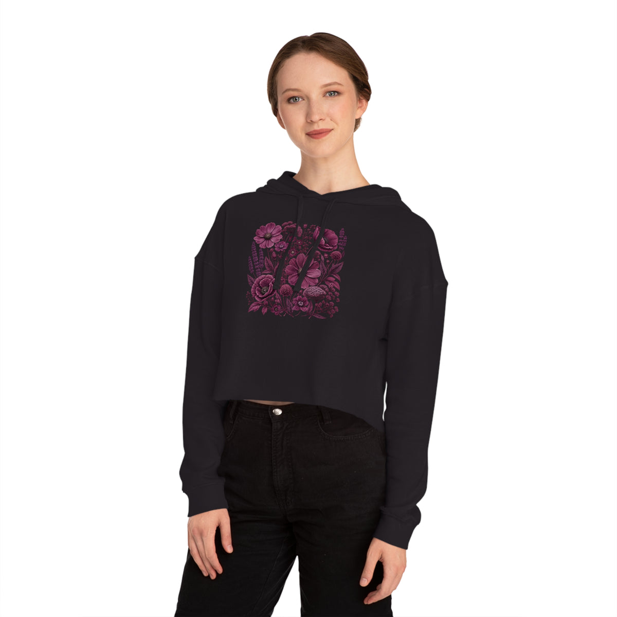 Wild at Heart Cropped Hooded Sweatshirt