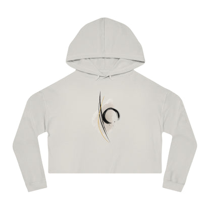 Aligned Cropped Hooded Sweatshirt
