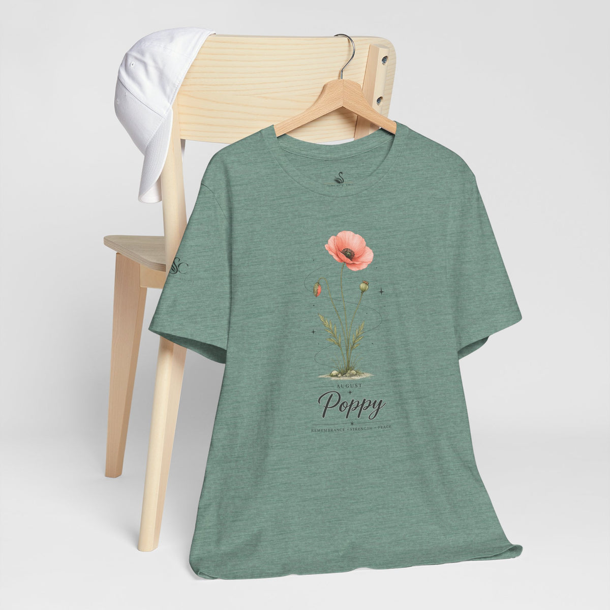 August Birth Flower T-Shirt