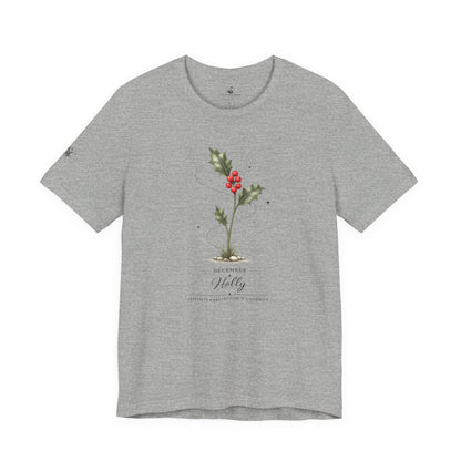 December Birth Flower T-Shirt