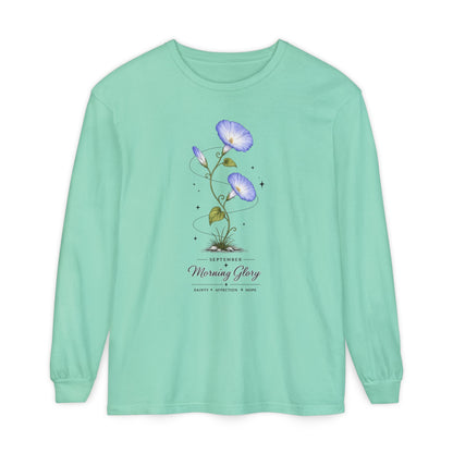 September Birth Flower Long Sleeve T-Shirt