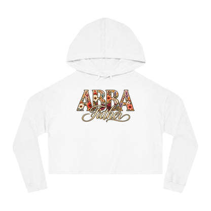Abba Father Cropped Hooded Sweatshirt